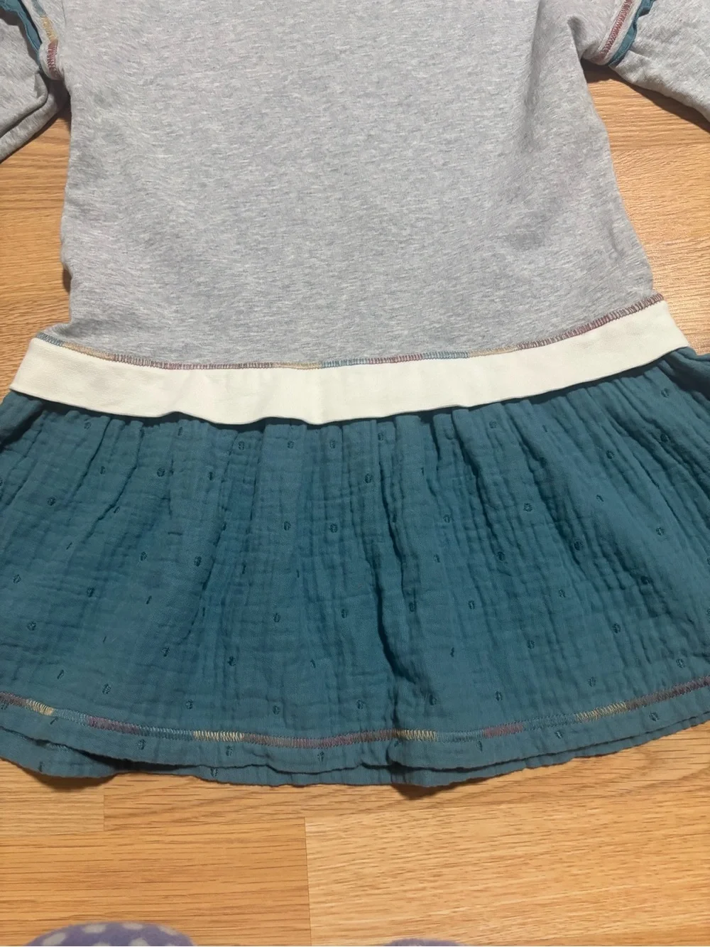 “Matilda Jane” dress with matching leggings size 8 in excellent condition